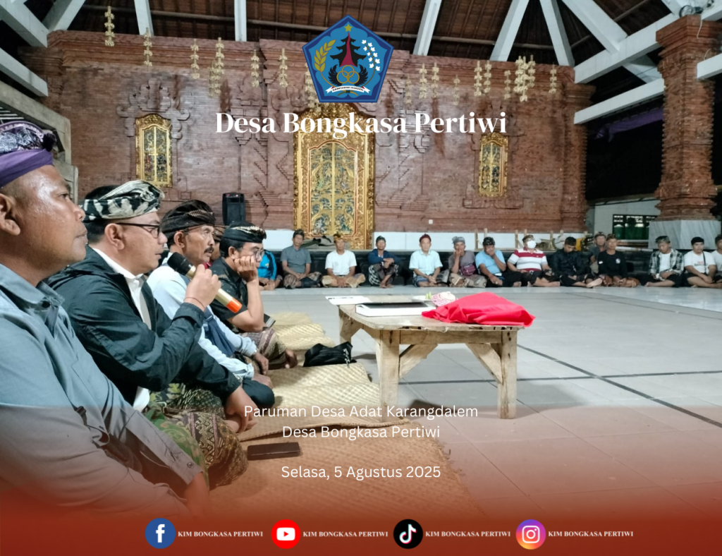 Paruman Desa Adat Karangdalem